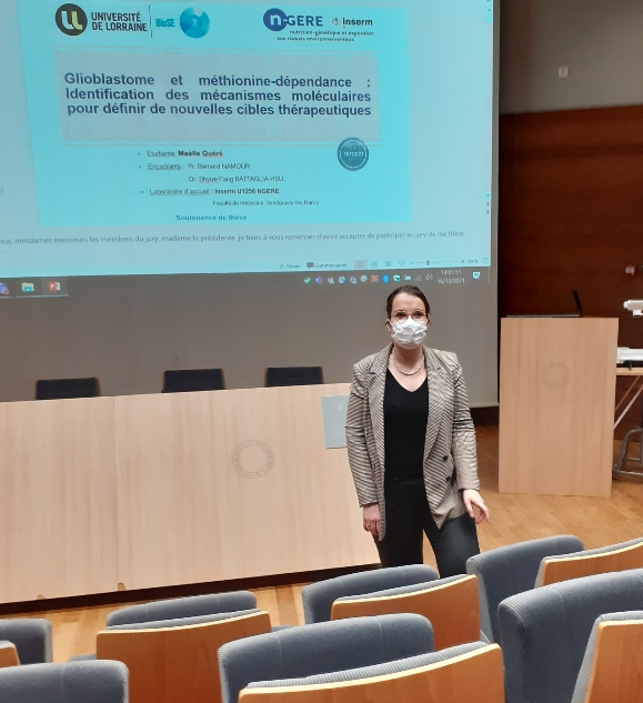 Maelle Quere's thesis defence