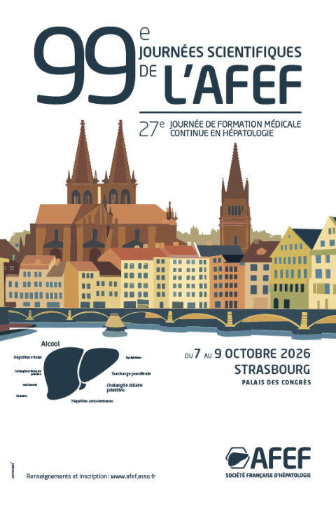 AFEF 2026 : quatre travaux de recherche de PRECi-LIVER à l’honneur à Strasbourg ! 🧬