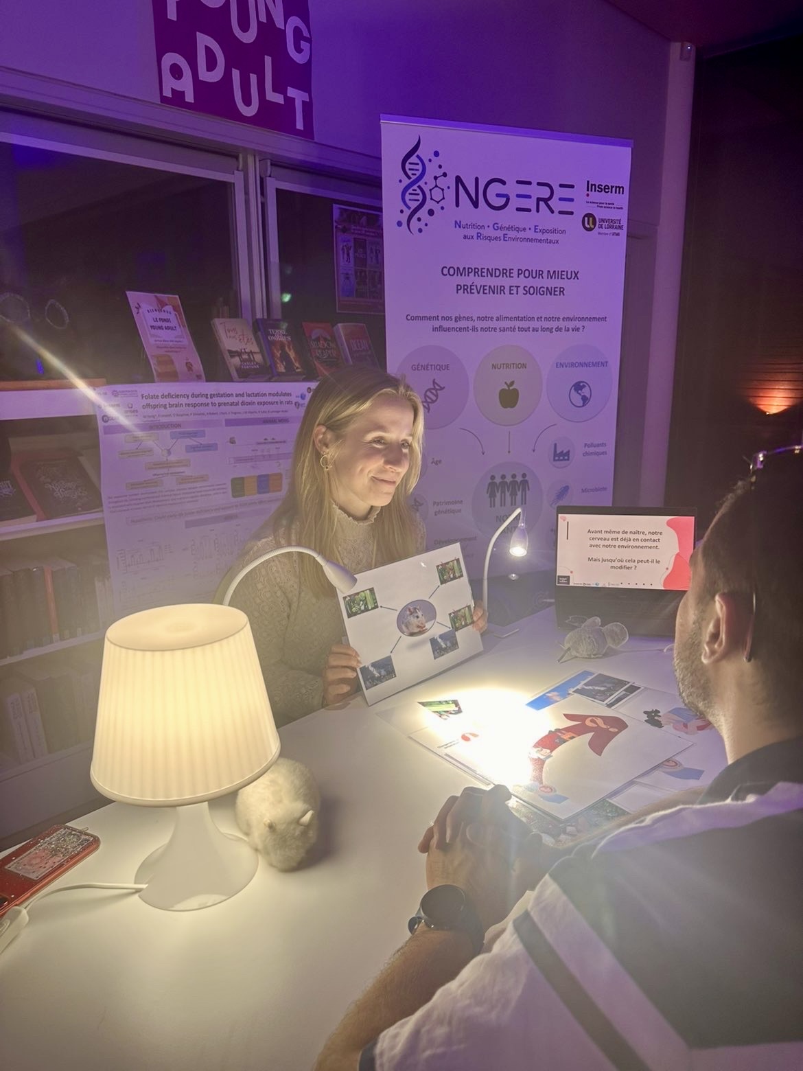 🌙 Maud Fertig Brings Science to Life at the Night of Science
